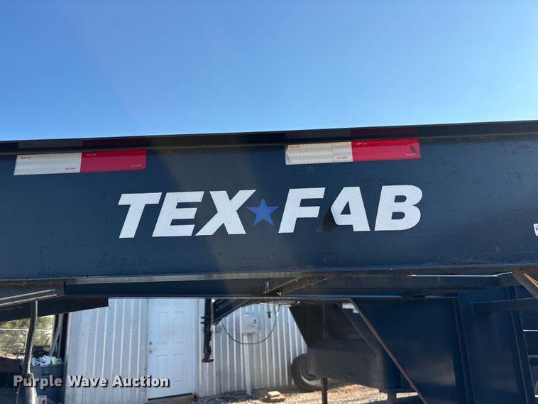 image for item ET7129 2022 Tex Fab equipment trailer