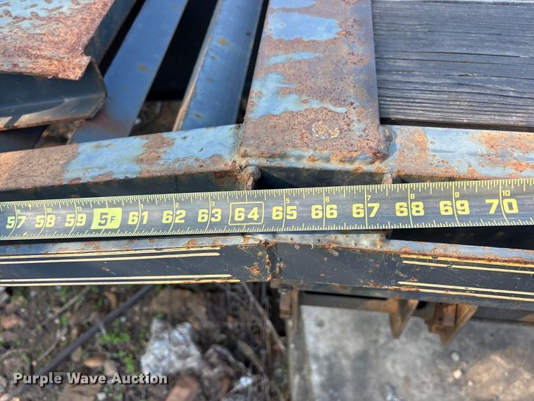 image for item ET7129 2022 Tex Fab equipment trailer