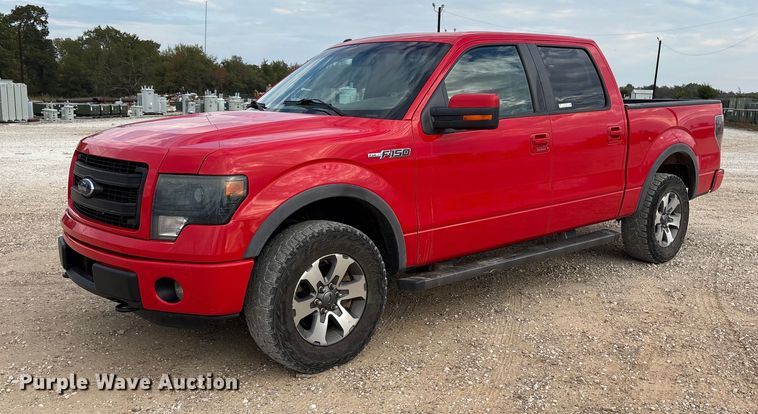 image for item ET7166 2014 Ford F150 SuperCrew pickup truck