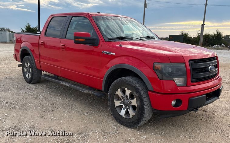 image for item ET7166 2014 Ford F150 SuperCrew pickup truck