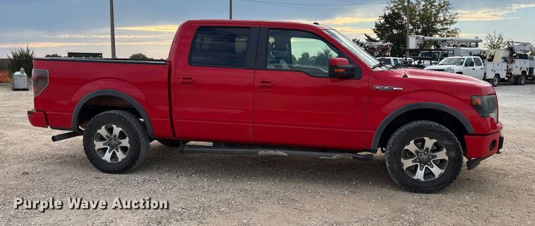 image for item ET7166 2014 Ford F150 SuperCrew pickup truck