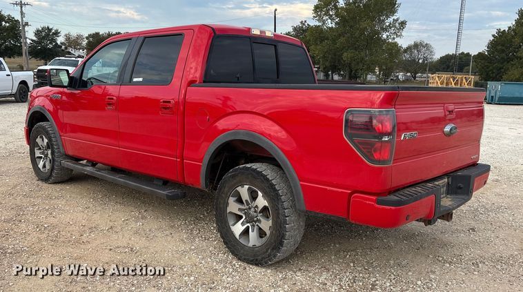 image for item ET7166 2014 Ford F150 SuperCrew pickup truck