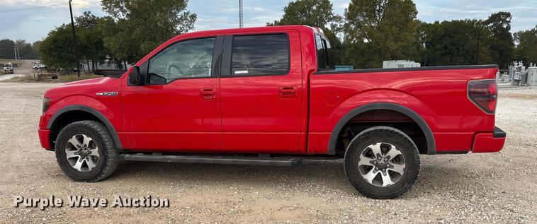 image for item ET7166 2014 Ford F150 SuperCrew pickup truck