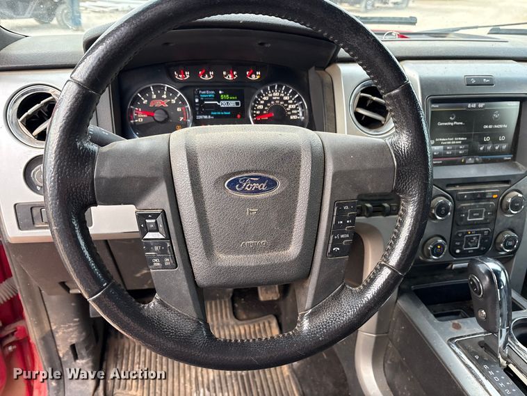 image for item ET7166 2014 Ford F150 SuperCrew pickup truck