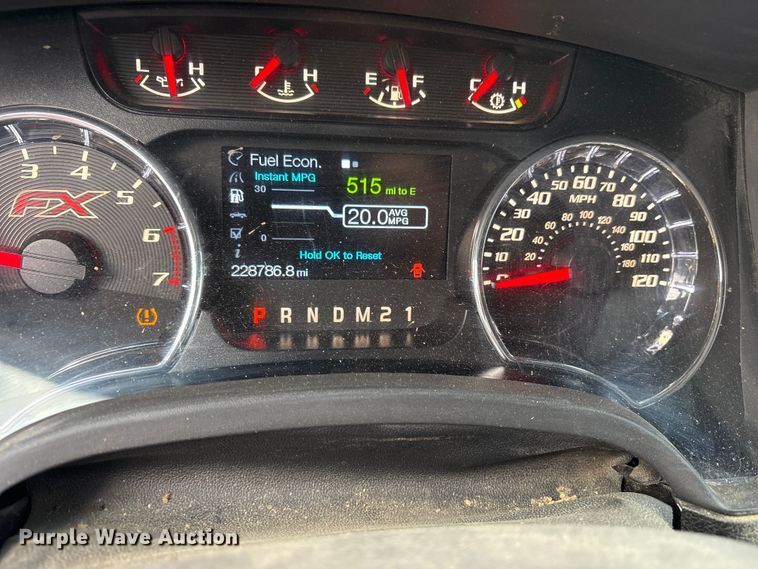 image for item ET7166 2014 Ford F150 SuperCrew pickup truck