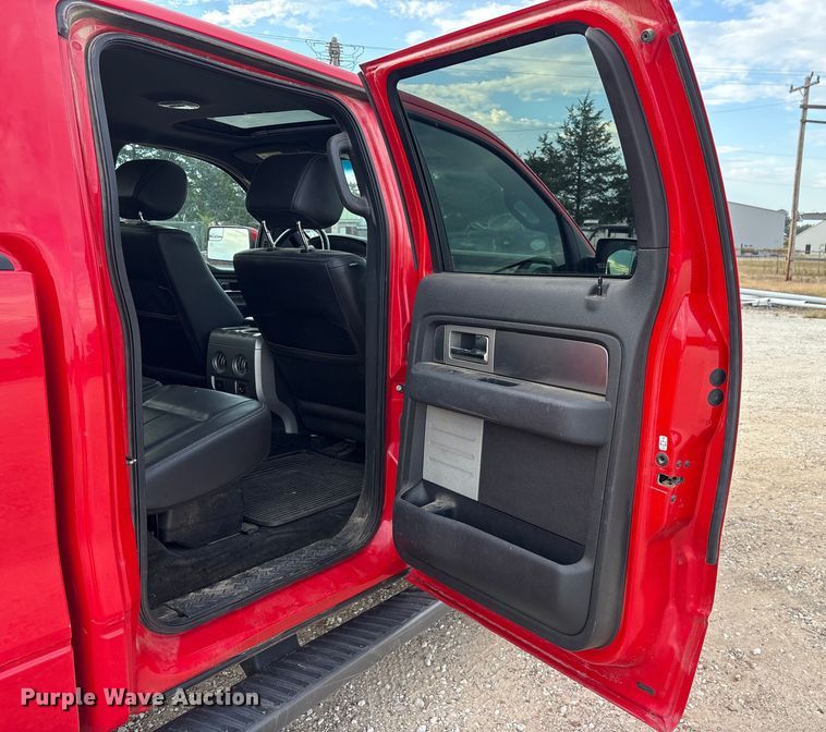 image for item ET7166 2014 Ford F150 SuperCrew pickup truck