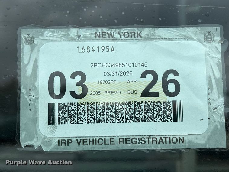 image for item ET8586 2005 Prevost H3-45 Coach Bus