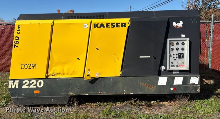 image for item ET8593 2003 Kaeser M220 air compressor
