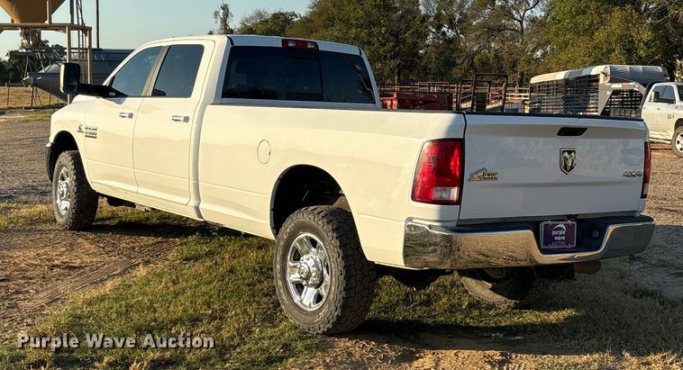 image for item EU0126 2018 RAM 2500 Big Horn  Crew Cab pickup truck