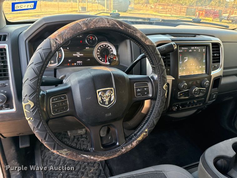 image for item EU0126 2018 RAM 2500 Big Horn  Crew Cab pickup truck