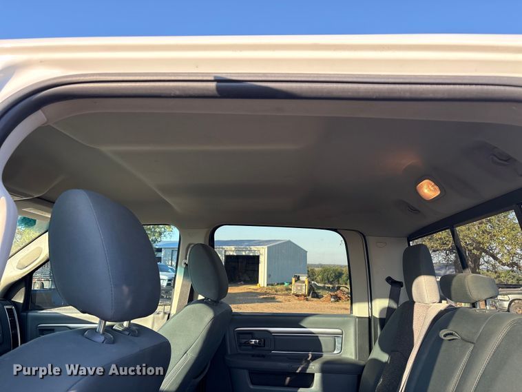 image for item EU0126 2018 RAM 2500 Big Horn  Crew Cab pickup truck