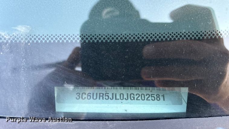 image for item EU0126 2018 RAM 2500 Big Horn  Crew Cab pickup truck