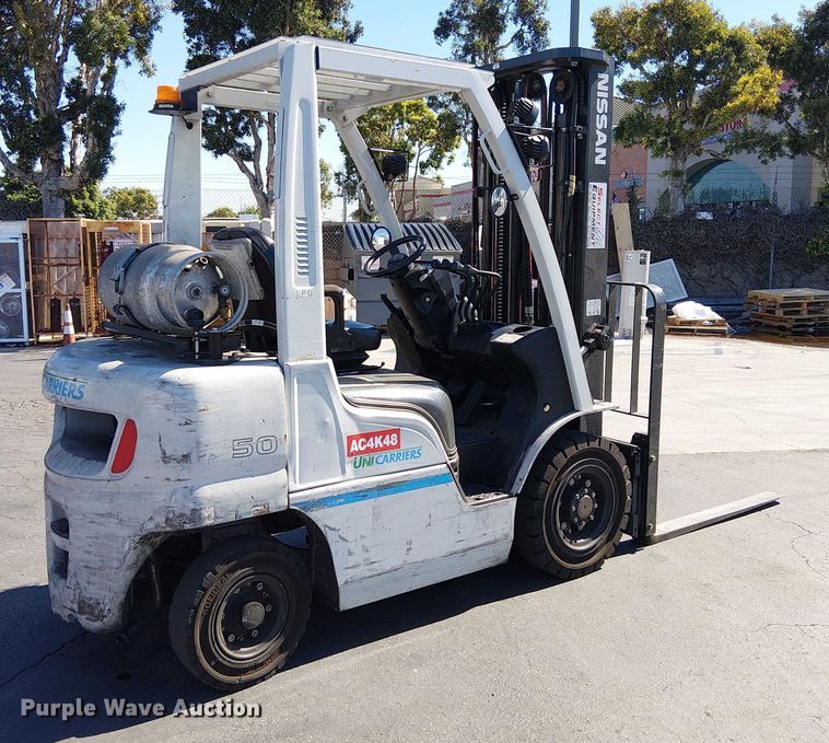 MONTACARGAS 2017 UNICARRIERS PF50