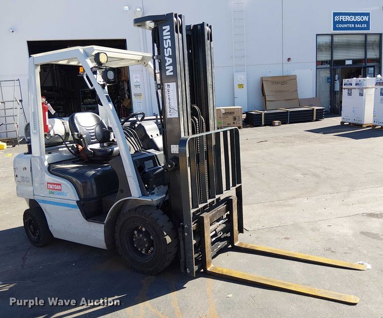 MONTACARGAS 2016 UNICARRIERS PF50