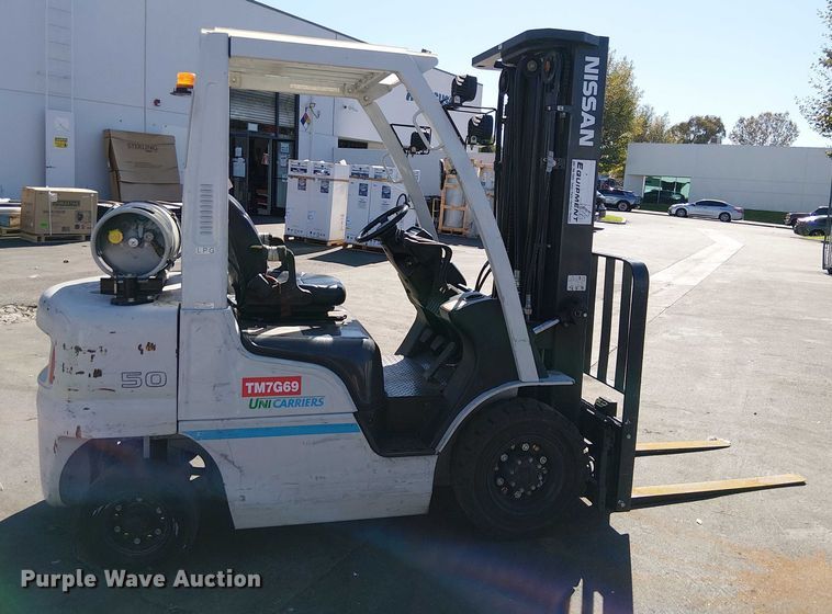 MONTACARGAS 2016 UNICARRIERS PF50