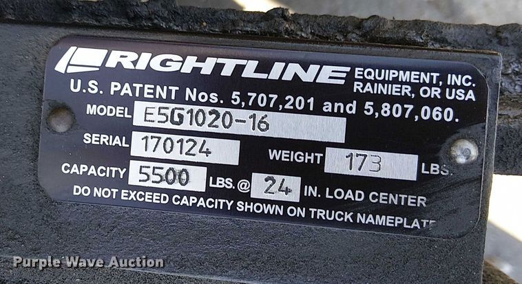 image for item EU2590 2016 UniCarriers PF50 forklift