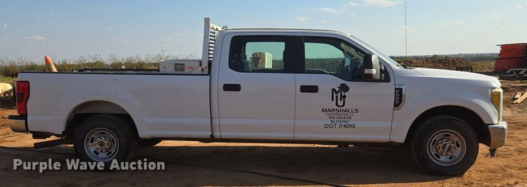 image for item EU3921 2017 Ford F250 Super Duty XL Crew Cab pickup truck