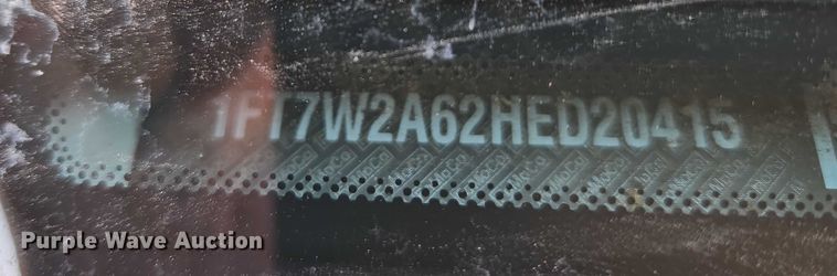 image for item EU3921 2017 Ford F250 Super Duty XL Crew Cab pickup truck