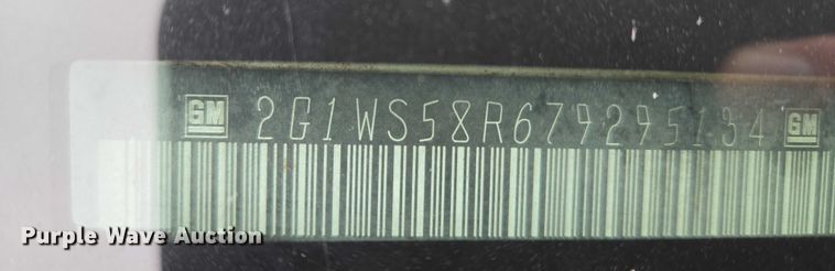 image for item EU3948 2007 Chevrolet Impala Police 