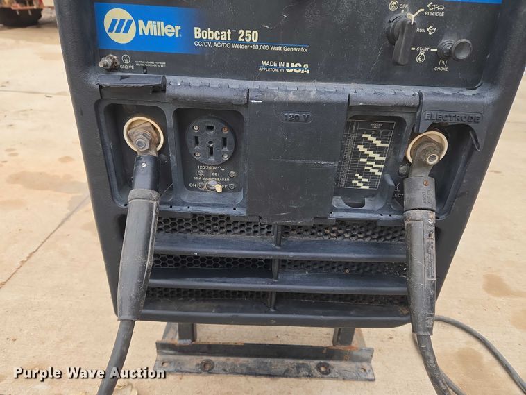image for item EU3951 Miller Bobcat 250 welder/generator