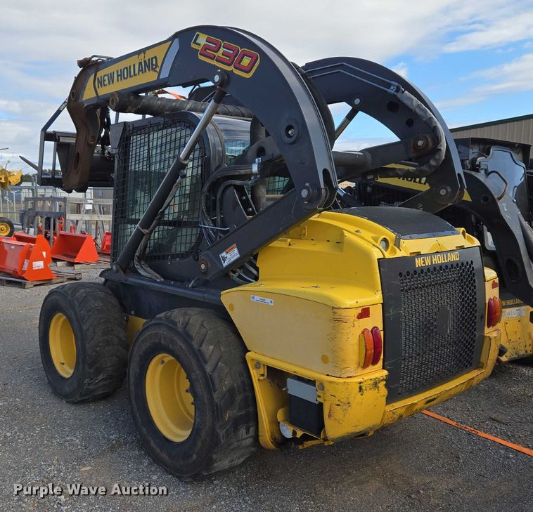 image for item EU3960 2012 New Holland L230 skid steer loader
