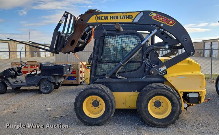 image for item EU3960 2012 New Holland L230 skid steer loader
