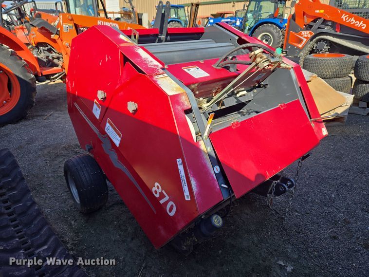 image for item EU3964 Tar River Implements SRB-870 mini round baler