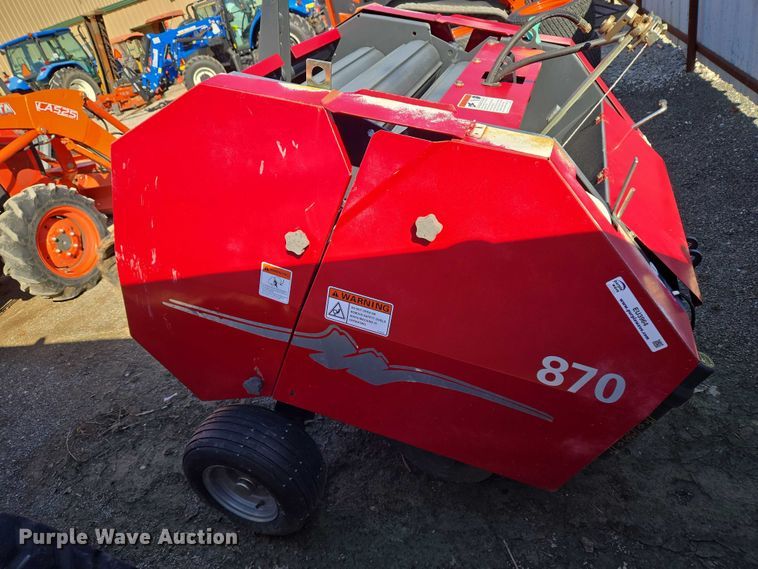 image for item EU3964 Tar River Implements SRB-870 mini round baler