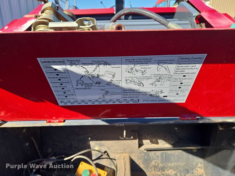 image for item EU3964 Tar River Implements SRB-870 mini round baler