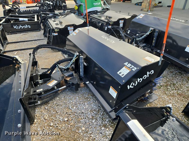 image for item EU3973 Kubota AB72 skid steer broom