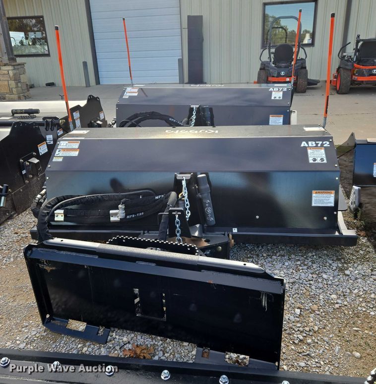 image for item EU3973 Kubota AB72 skid steer broom