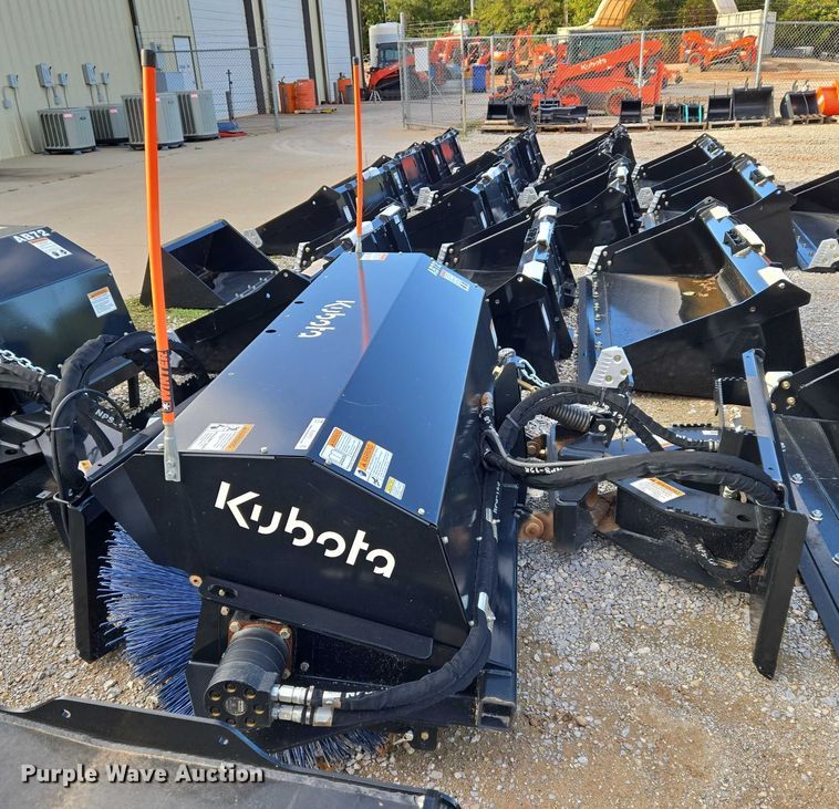 image for item EU3973 Kubota AB72 skid steer broom