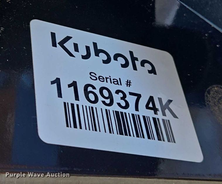 image for item EU3976 Kubota EA20 mini excavator auger