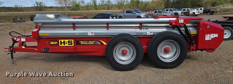image for item EU3980 H&S MFG. CO. INC. S3231 manure spreader