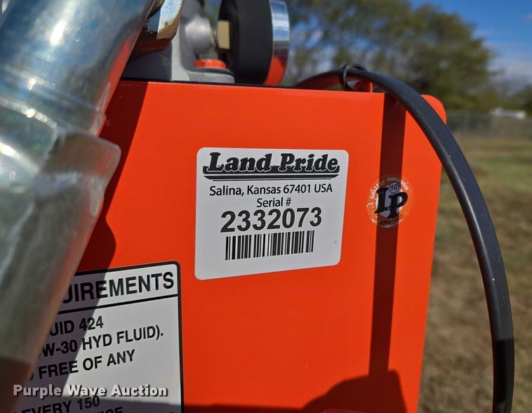 image for item EU3981 Land Pride FMP3760 side boom flail mower