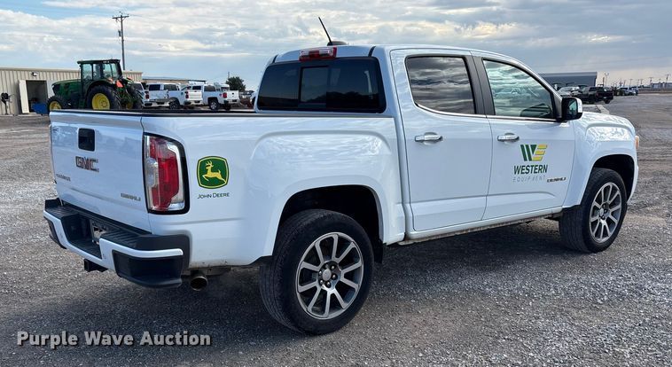 image for item EU4700 2019 GMC Canyon Crew Cab pickup truck