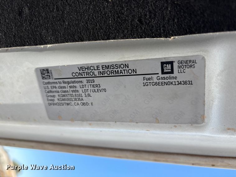 image for item EU4700 2019 GMC Canyon Crew Cab pickup truck