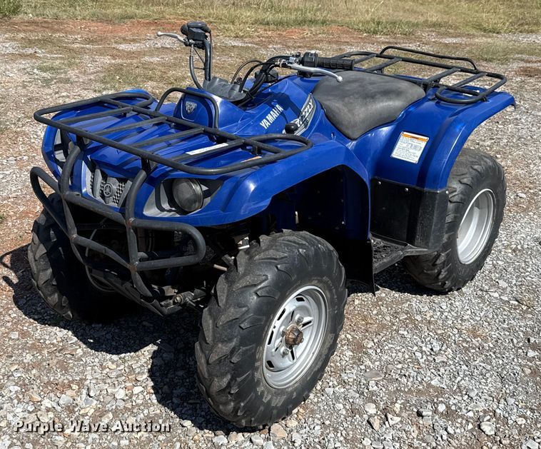 image for item EU5060 2007 Yamaha Grizzly 350 ATV