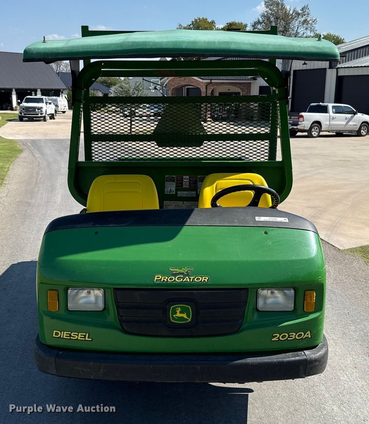 image for item EU5090 2016 John Deere ProGator 2030A utility vehicle