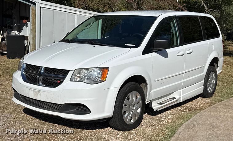 image for item EU5145 2015 Dodge Grand Caravan handicap accessible van