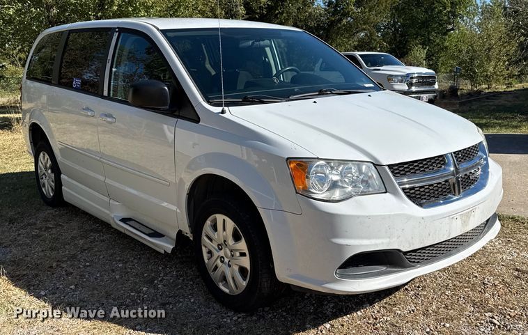 image for item EU5145 2015 Dodge Grand Caravan handicap accessible van