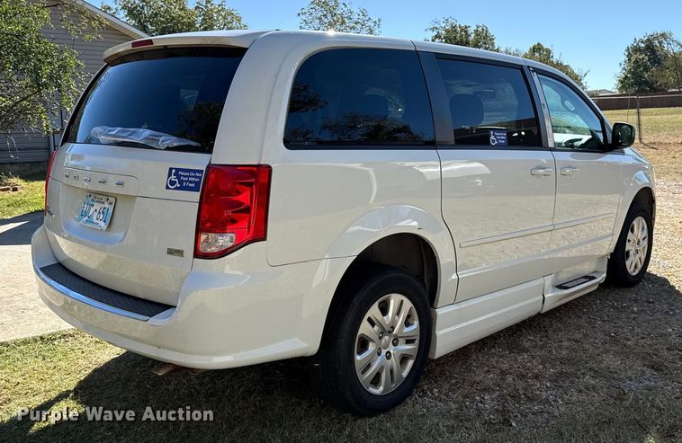 image for item EU5145 2015 Dodge Grand Caravan handicap accessible van