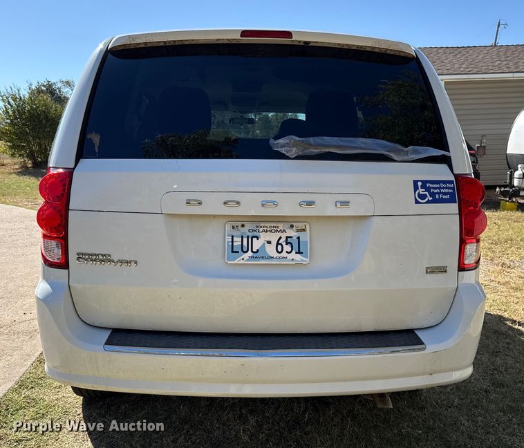 image for item EU5145 2015 Dodge Grand Caravan handicap accessible van