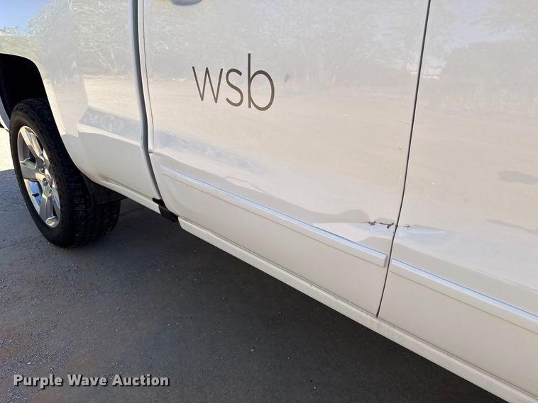 image for item EU5146 2018 Chevrolet Silverado 1500 Double Cab pickup truck