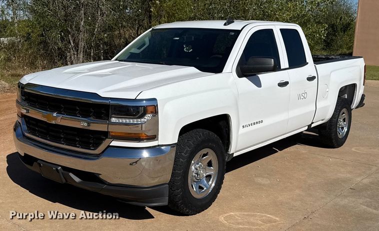 image for item EU5147 2018 Chevrolet Silverado 1500 Double Cab pickup truck