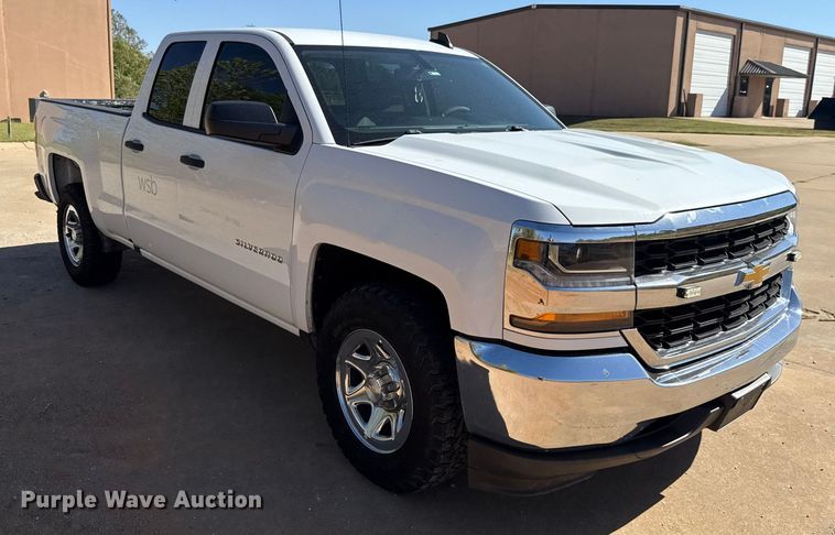 image for item EU5147 2018 Chevrolet Silverado 1500 Double Cab pickup truck