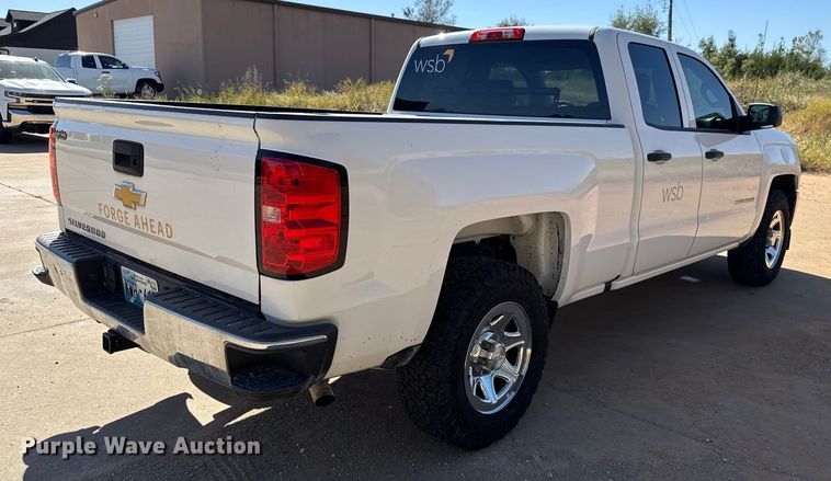 image for item EU5147 2018 Chevrolet Silverado 1500 Double Cab pickup truck