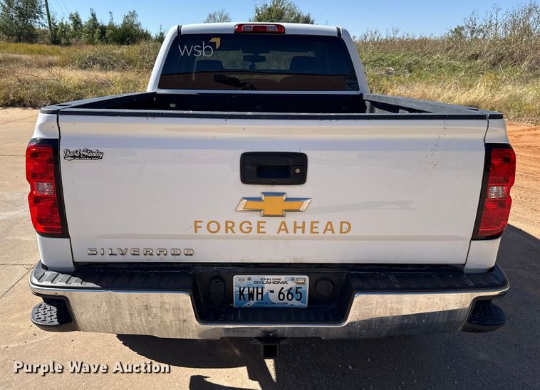 image for item EU5147 2018 Chevrolet Silverado 1500 Double Cab pickup truck