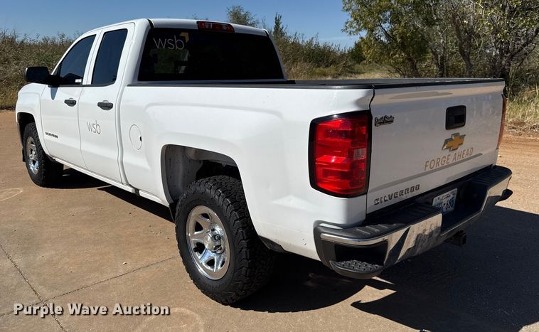 image for item EU5147 2018 Chevrolet Silverado 1500 Double Cab pickup truck