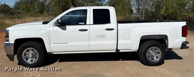 image for item EU5147 2018 Chevrolet Silverado 1500 Double Cab pickup truck